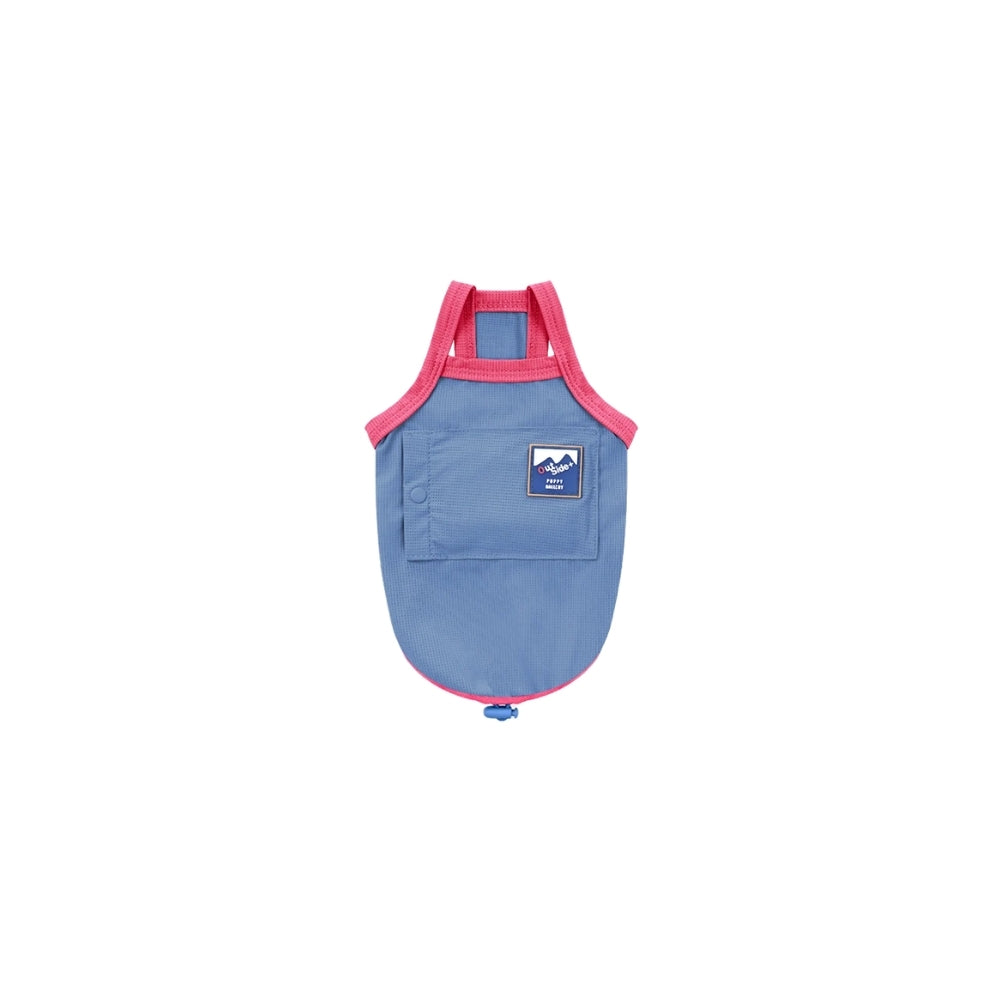 Puppy Gallery Outside Plus Cooling Dog Tank Top - Blue