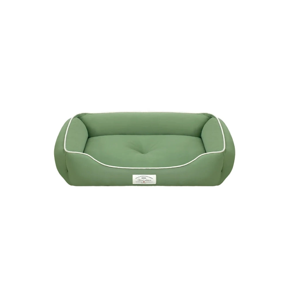 Puppy Gallery Pet Cooling Cushion - Couch Shape - Khaki