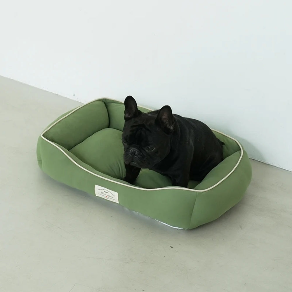 Puppy Gallery Pet Cooling Cushion - Couch Shape - Khaki
