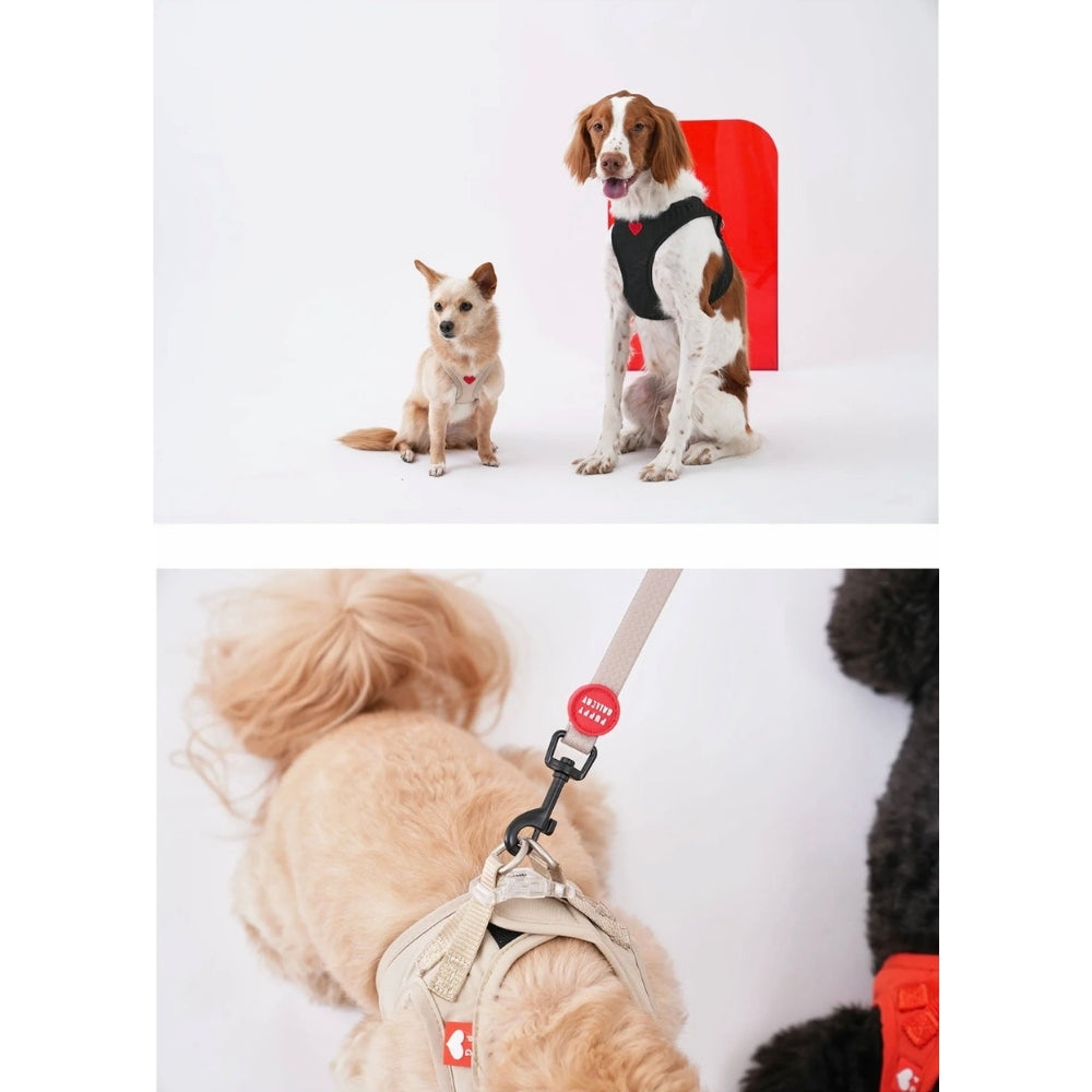 Weatherproof Step-in harness Beige