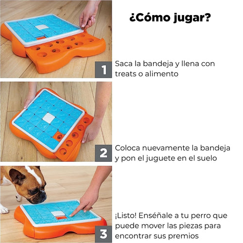 Challenge Slider Interactive Treat Dog Puzzle