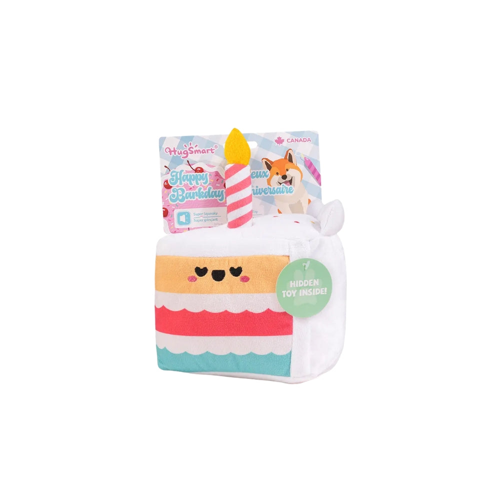 Yappy Birthday Barkday Cake - Pink